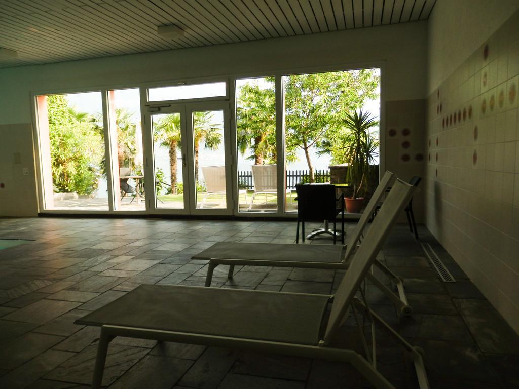 Luxerioeses Apartment 52 Viralago Mit Privatstrand Gambarogno Εξωτερικό φωτογραφία